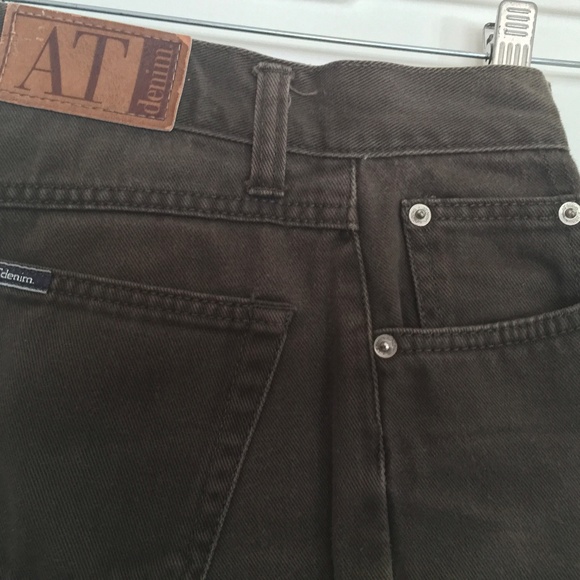 In Fashion HighWaist AnnTaylor,BrushedDenim Jeans - Picture 3 of 8